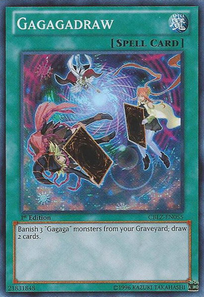 Gagagadraw trading card from Cosmo Blazer Gagagadraw - Cosmo Blazer YuGiOh trading card
