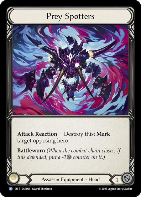 Prey Spotters - Silver Age Chapter 2 Flesh and Blood trading card