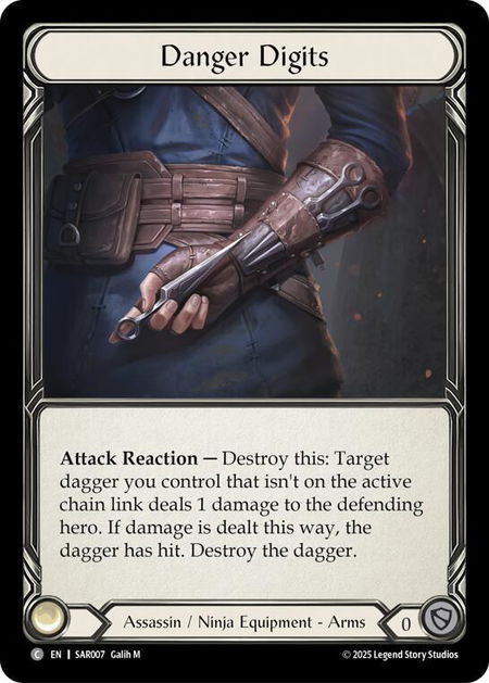 Danger Digits - Silver Age Chapter 2 Flesh and Blood trading card