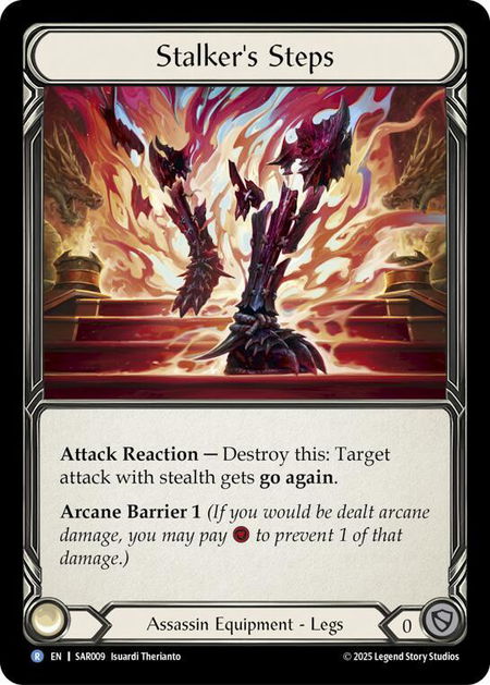 Stalker's Steps - Silver Age Chapter 2 Flesh and Blood trading card