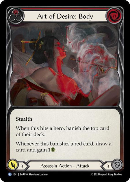 Art of Desire: Body - Silver Age Chapter 2 Flesh and Blood trading card