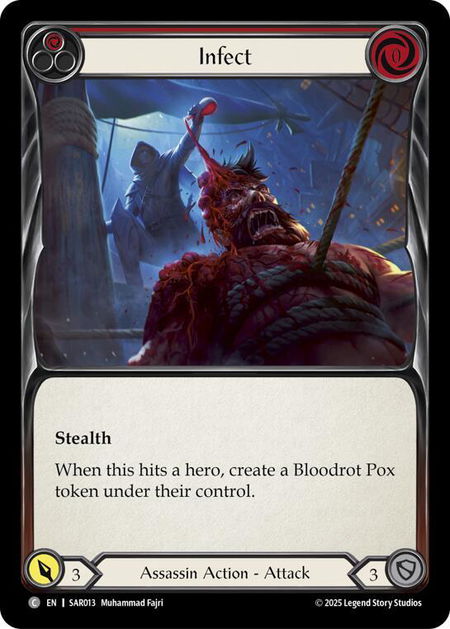 Infect - Silver Age Chapter 2 Flesh and Blood trading card