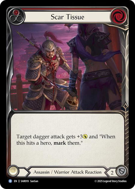 Scar Tissue - Silver Age Chapter 2 Flesh and Blood trading card