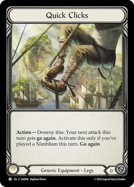 Quick Clicks - Silver Age Chapter 2 Flesh and Blood trading card