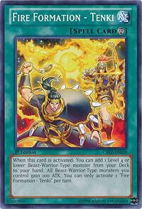 Fire Formation - Tenki - Cosmo Blazer YuGiOh trading card