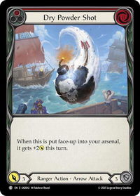 Dry Powder Shot - Silver Age Chapter 2  #SAZ012 - Common Flesh and Blood Trading Card