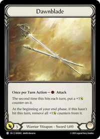 Dawnblade - Silver Age Chapter 2  #SDO002 - Common Flesh and Blood Trading Card