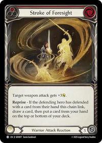 Stroke of Foresight - Silver Age Chapter 2  #SDO017 - Common Flesh and Blood Trading Card