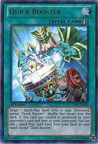 Quick Booster - Cosmo Blazer YuGiOh trading card