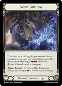 Silent Stilettos - Silver Age Chapter 2  #SEN009 - Common Flesh and Blood Trading Card