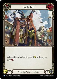 Look Tuff - Silver Age Chapter 2  #SEN011 - Rare Flesh and Blood Trading Card