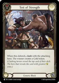 Test of Strength - Silver Age Chapter 2  #SEN019 - Common Flesh and Blood Trading Card