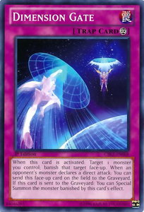 Dimension Gate - Cosmo Blazer (CBLZ) #CBLZ-EN068 - Common / Short Print YuGiOh Trading Card