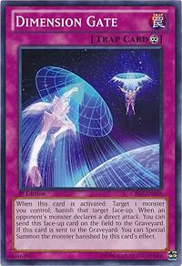 Dimension Gate - Cosmo Blazer YuGiOh trading card