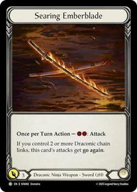 Searing Emberblade - Silver Age Chapter 2  #SFA002 - Common Flesh and Blood Trading Card