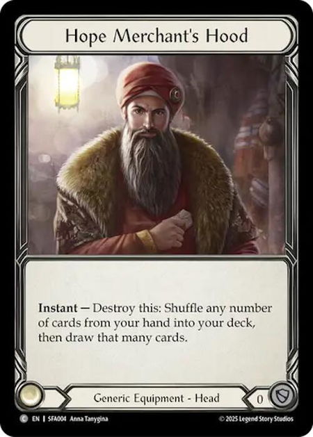 Hope Merchant's Hood - Silver Age Chapter 2 Flesh and Blood trading card