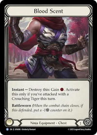 Blood Scent - Silver Age Chapter 2  #SFA006 - Rare Flesh and Blood Trading Card