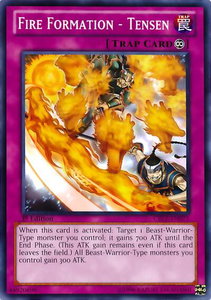 Fire Formation - Tensen - Cosmo Blazer (CBLZ) #CBLZ-EN071 - Common / Short Print YuGiOh Trading Card