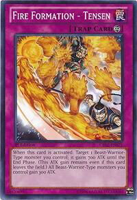 Fire Formation - Tensen - Cosmo Blazer (CBLZ) #CBLZ-EN071 - Common / Short Print YuGiOh Trading Card