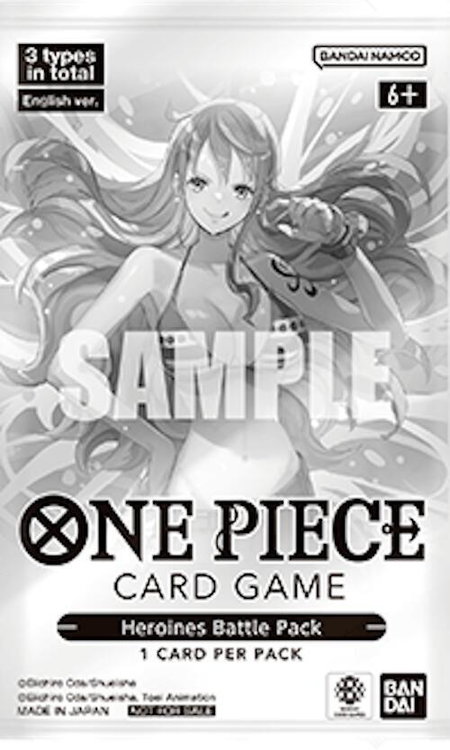 Heroines Battle Pack - One Piece Promotion Cards One Piece trading card