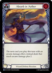 Absorb in Aether - Silver Age Chapter 1  #SIY013 - Rare Flesh and Blood Trading Card