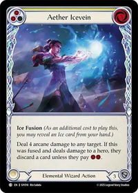 Aether Icevein (Yellow) - Silver Age Chapter 1  #SIY018 - Common Flesh and Blood Trading Card