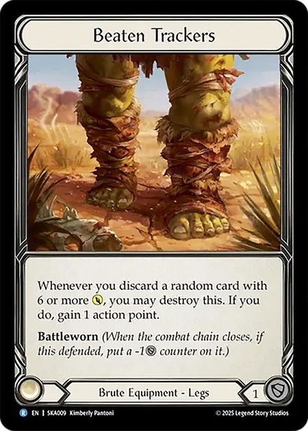 Beaten Trackers - Silver Age Chapter 1 Flesh and Blood trading card