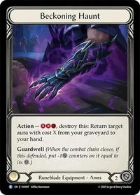 Beckoning Haunt - Silver Age Chapter 1  #SVI007 - Rare Flesh and Blood Trading Card