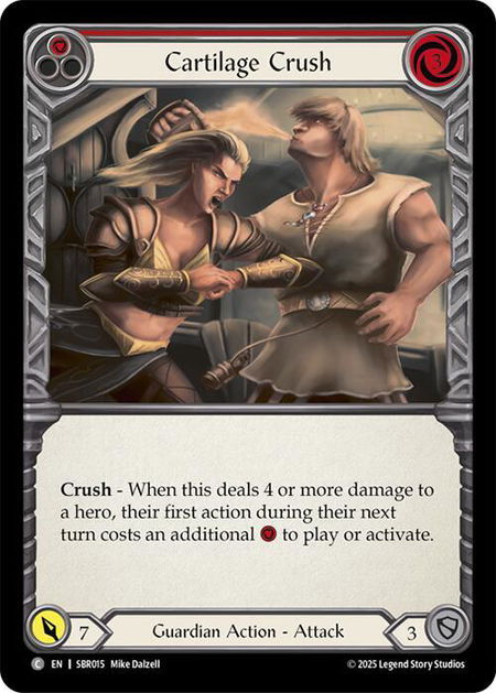 Cartilage Crush - Silver Age Chapter 1 Flesh and Blood trading card