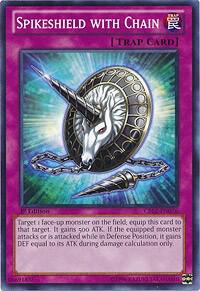 Spikeshield with Chain - Cosmo Blazer YuGiOh trading card