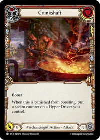 Crankshaft (Red) - Silver Age Chapter 1  #SDA012 - Common Flesh and Blood Trading Card