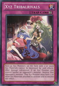 Xyz Tribalrivals - Cosmo Blazer (CBLZ) #CBLZ-EN077 - Common / Short Print YuGiOh Trading Card