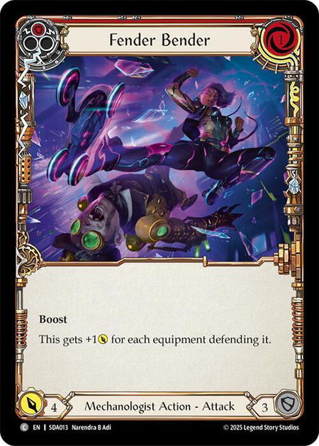 Fender Bender - Silver Age Chapter 1 Flesh and Blood trading card