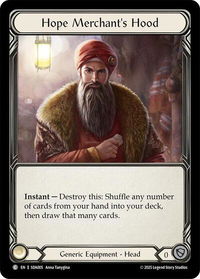 Hope Merchant's Hood - Silver Age Chapter 1  #SDA005 - Common Flesh and Blood Trading Card