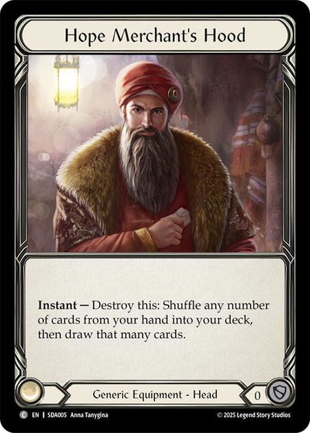 Hope Merchant's Hood - Silver Age Chapter 1 Flesh and Blood trading card