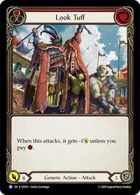 Look Tuff - Silver Age Chapter 1  #SIY011 - Rare Flesh and Blood Trading Card