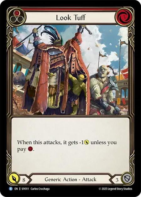 Look Tuff - Silver Age Chapter 1 Flesh and Blood trading card