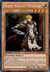 Noble Knight Medraut - Cosmo Blazer (CBLZ) #CBLZ-EN081 - Secret Rare YuGiOh Trading Card