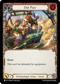 Out Pace - Silver Age Chapter 1  #SDA015 - Common Flesh and Blood Trading Card