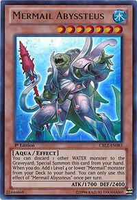 Mermail Abyssteus - Cosmo Blazer YuGiOh trading card