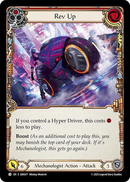 Rev Up - Silver Age Chapter 1 Flesh and Blood trading card