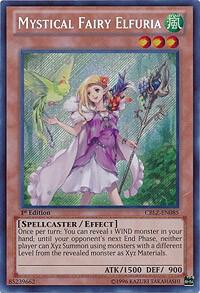 Mystical Fairy Elfuria - Cosmo Blazer YuGiOh trading card