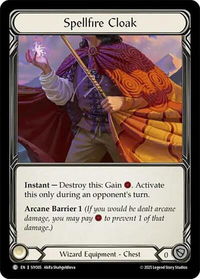 Spellfire Cloak - Silver Age Chapter 1  #SIY005 - Common Flesh and Blood Trading Card