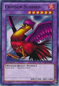 Crimson Sunbird - Cosmo Blazer YuGiOh trading card