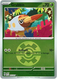 Grubbin (Quick Ball) - ME: Ascended Heroes (ASC) #017/217 - Common Pokémon Trading Card
