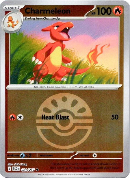 Charmeleon (Friend Ball) - ME: Ascended Heroes Pokémon trading card