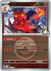 Ethan's Magcargo - 024/217 (Poke Ball) - ME: Ascended Heroes (ASC) #024/217 - Rare Pokémon Trading Card