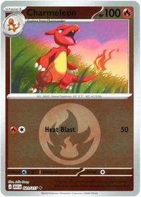 Charmeleon (Energy Symbol Pattern) - ME: Ascended Heroes (ASC) #021/217 - Uncommon Pokémon Trading Card