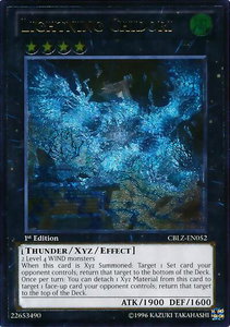 Lightning Chidori (UTR) - Cosmo Blazer (CBLZ) #CBLZ-EN052 - Ultimate Rare YuGiOh Trading Card
