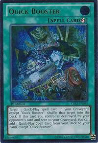 Quick Booster (UTR) - Cosmo Blazer (CBLZ) #CBLZ-EN065 - Ultimate Rare YuGiOh Trading Card
